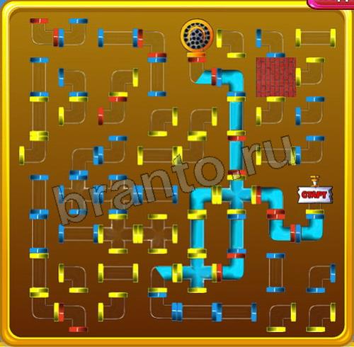 Водопроводчик игра ответы в одноклассниках Уровень 97