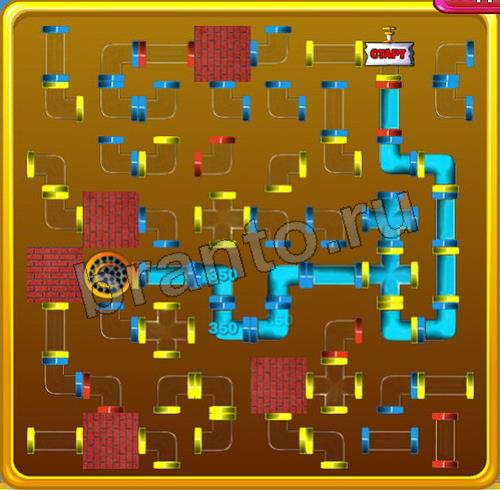 Водопроводчик решения Уровень 102