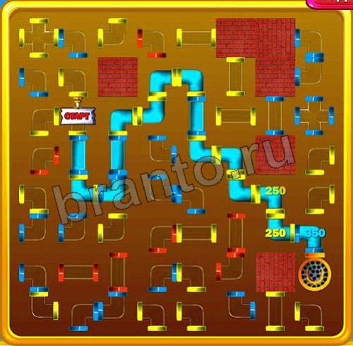 Водопроводчик ответы в картинках Уровень 116