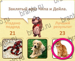 игра Пушистые вопросы разгадки на все задания уровень 22