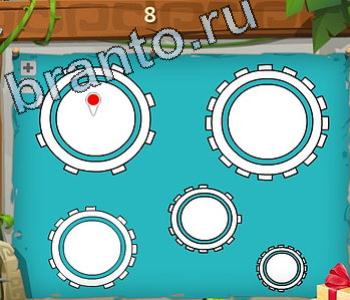 игра Загадочный остров помощь ВК уровень 158 шестеренка 8