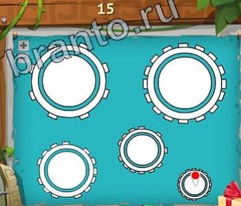 ответы на игру Загадочный остров уровень 246 шестеренка 15
